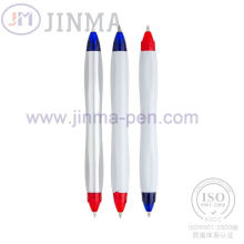 The Promotion Gifts Plastic Two Ends   Ball Pen Jm-1014